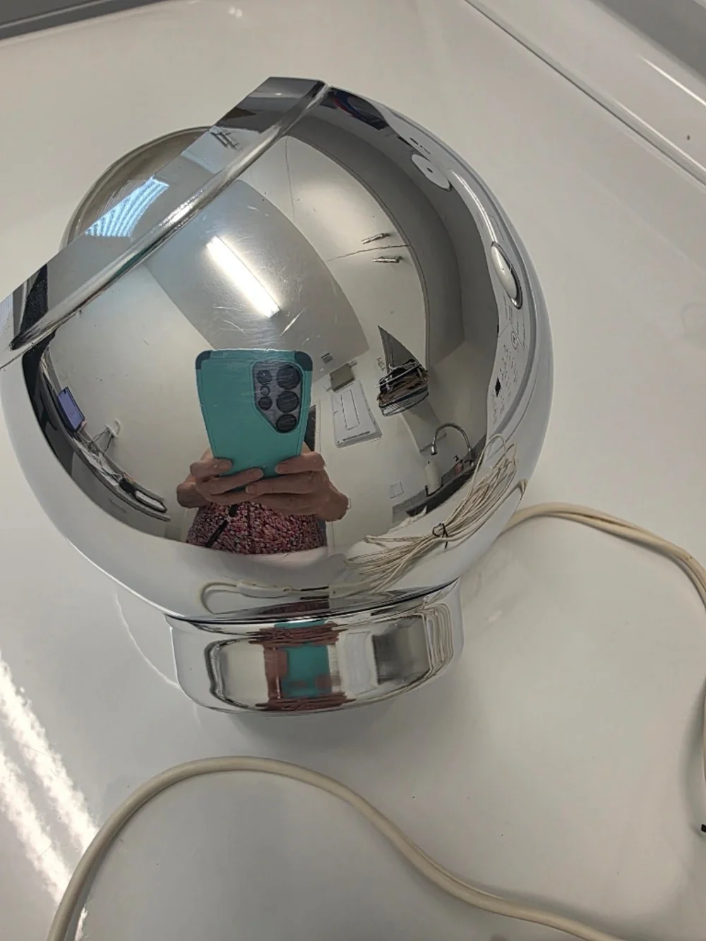 MCM EYEBALL light, wall mounted, by Robert Sonneman for George Kovacs